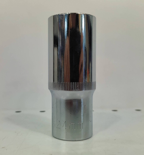 24 мм / Головка удлиненная CR-V 1/2" 24 мм (1 шт.)