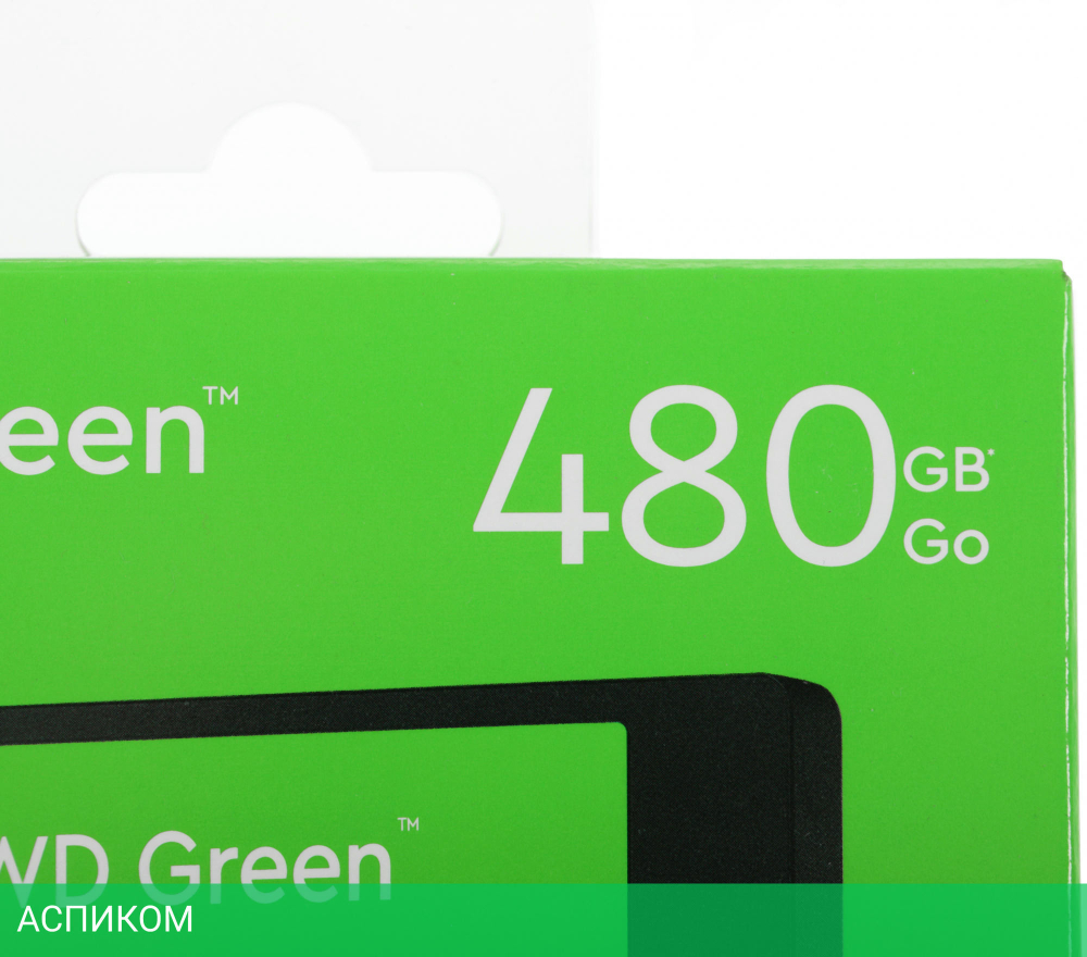SSD диск WD WDS480G3G0A