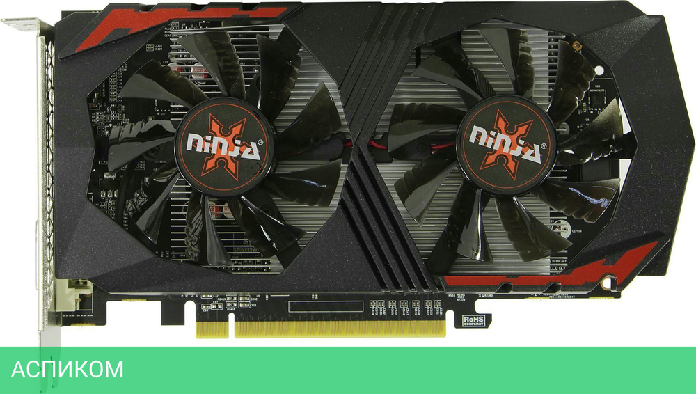 Видеокарта Sinotex Ninja GeForce GTX1050Ti 4GB GDDR5 (NK105TI45F)