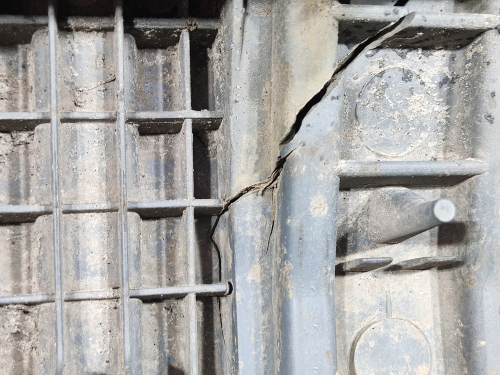 Крыло заднее левое задняя часть в сборе