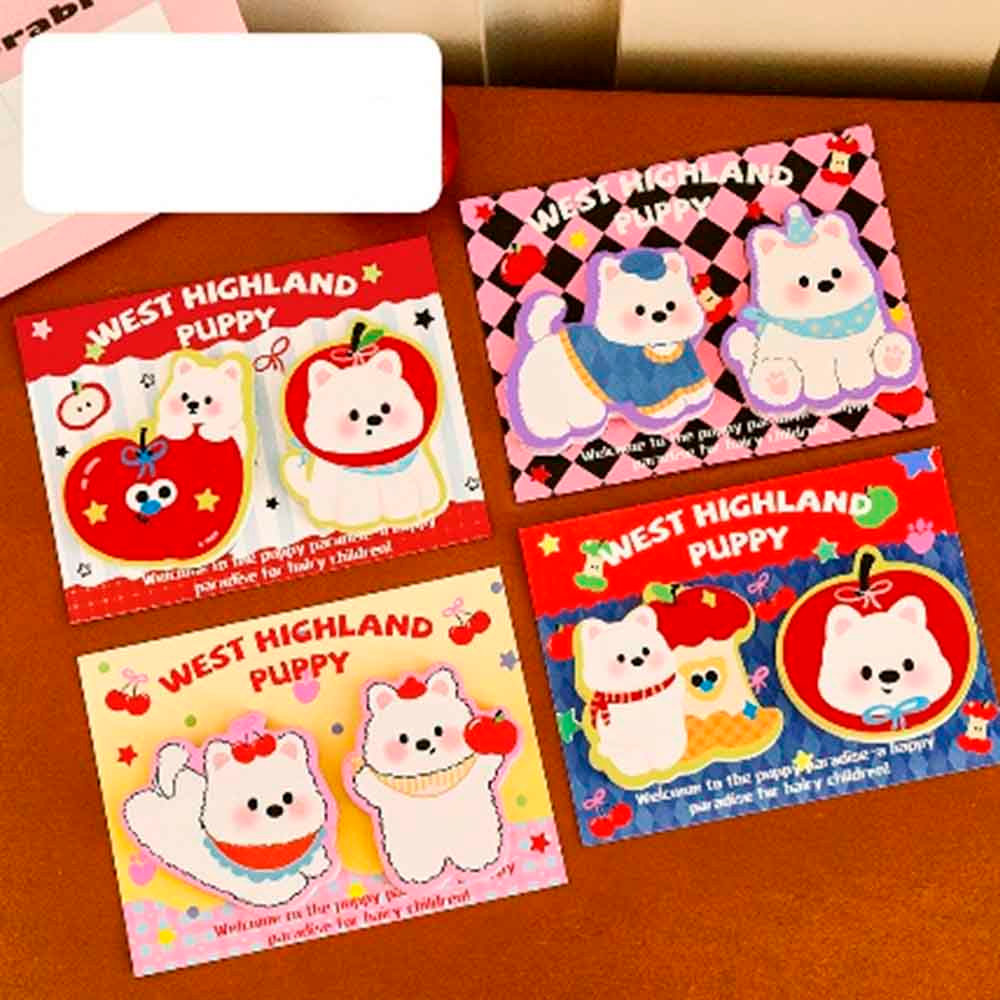 Стикеры для заметок Щенок