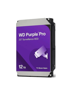 12TB WD Purple Pro (WD122PURP) {Serial ATA III, 7200- rpm, 256Mb, 3.5"}