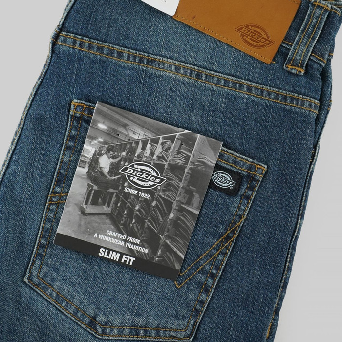 Джинсы мужские Dickies Rhode Island Slim Fit артикул:DK123035MB01 - купить в магазине Дайс
