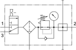 LFRS-1/2-D-MAXI-KB Блок подготовки воздуха