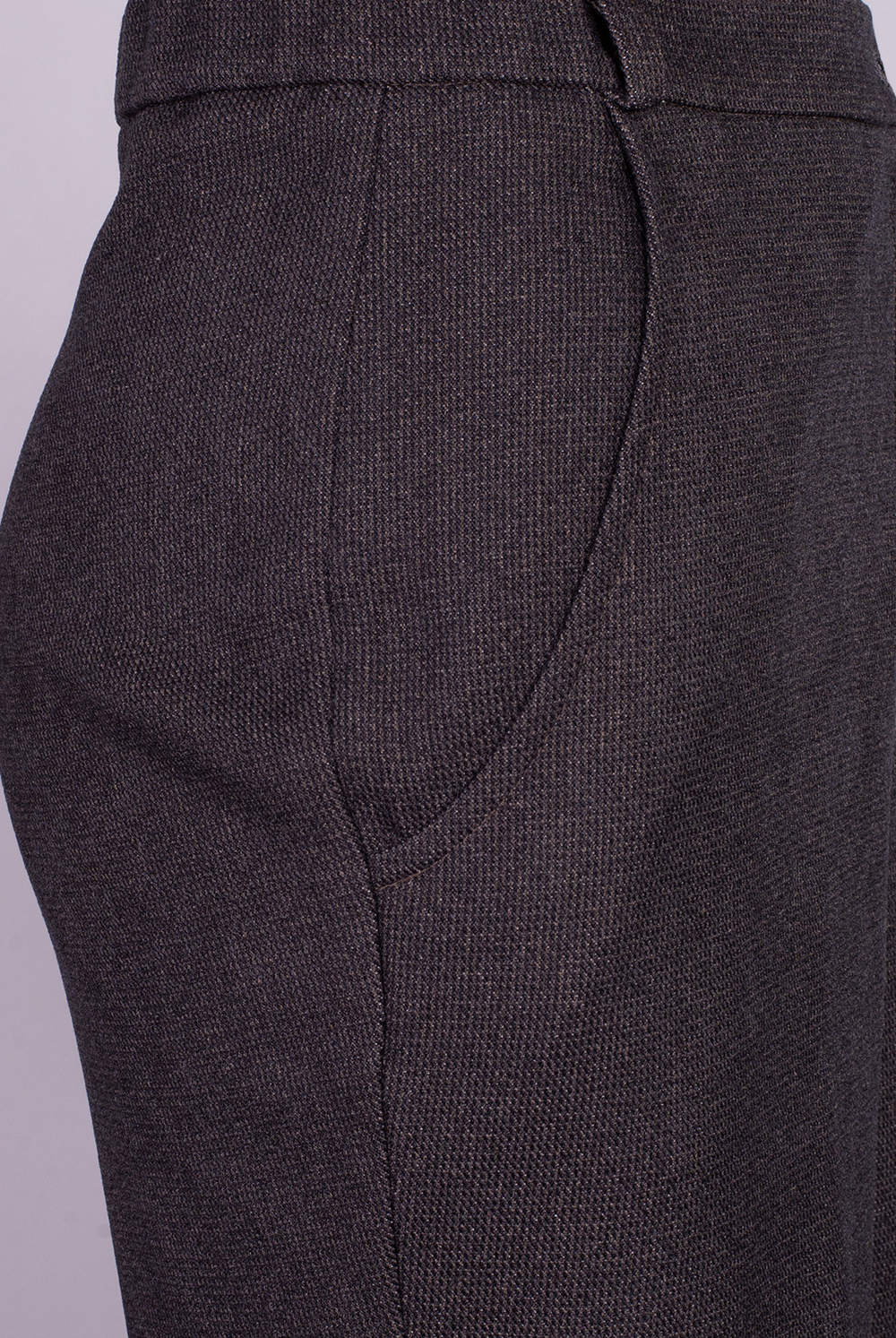 Брюки зауженные 2849АП, коричневый #341Кор022849АП