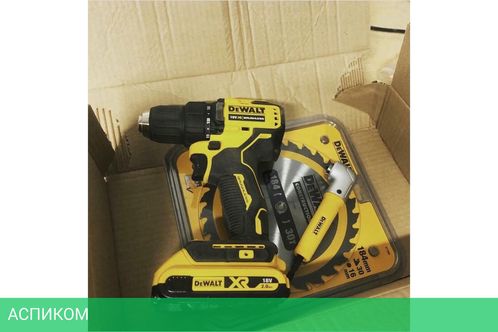 Дрель-шуруповерт DeWalt DCD708N-XJ без АКБ и ЗУ