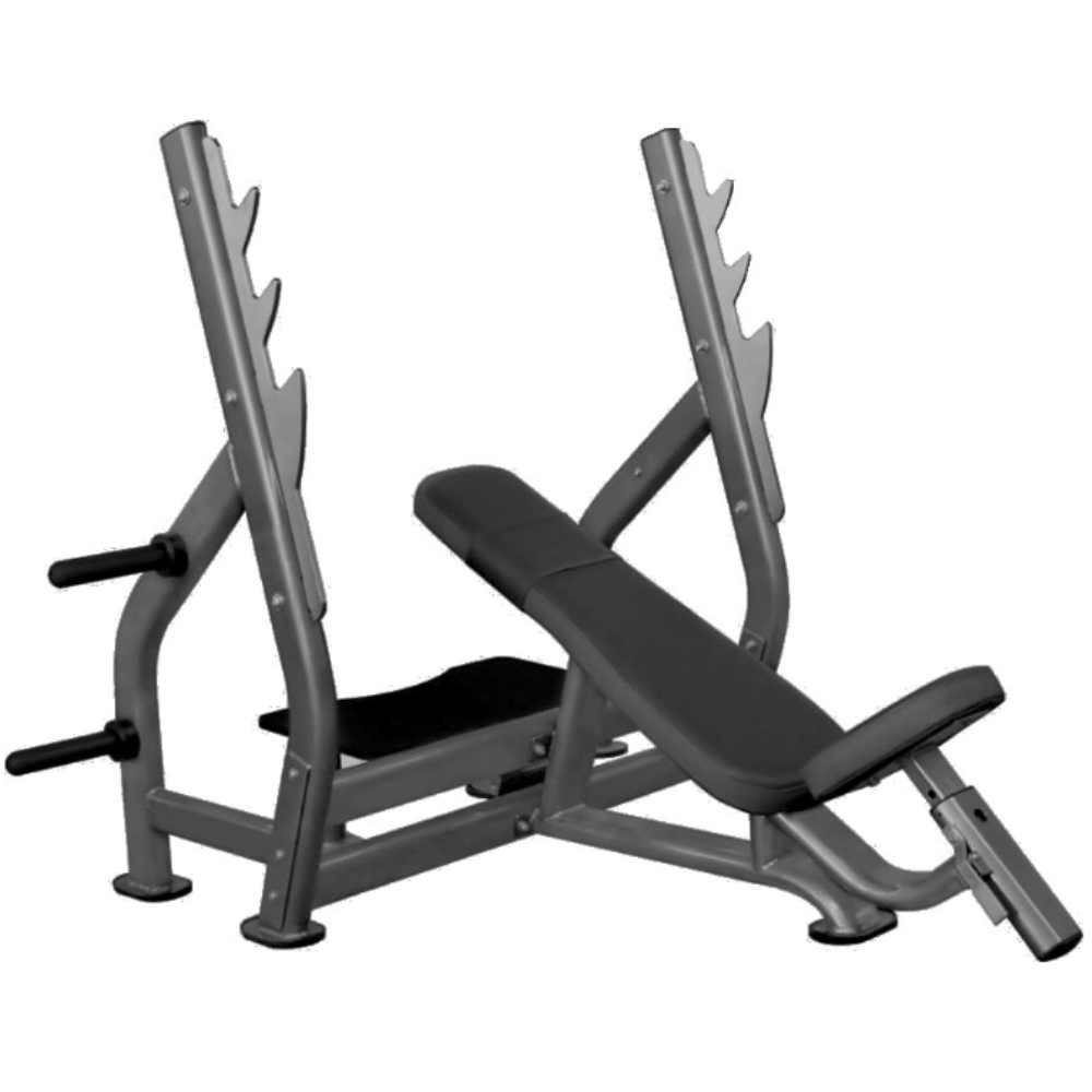 Impulse IT7015 наклонная скамья для жима лежа со стойками