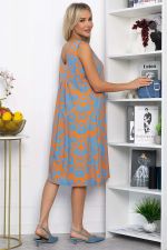 Платье Люси (оранжевое) П13857-25М LT Collection