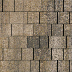 Тротуарная плитка УРИКО, комплект из 3 видов плит, Искусственный камень Базальт