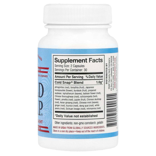 Snap Dynasty, Cold Snap®, 60 капсул