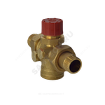 Клапан балансировочный автомат латунь R206A-1 Ду 15 G1/2" A Ру25 НР 0.05 - 0.8 м3/ч без ниппелей Giacomini R206AY103