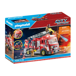 Playmobil - Пожарная машина City Action со светом и звуком 71233 / артикул   71233  / GTIN 4008789712332