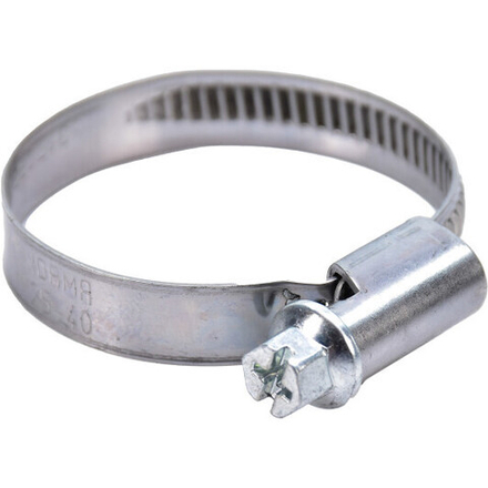 Хомут червячный из нержавеющей стали 32 - 50 мм