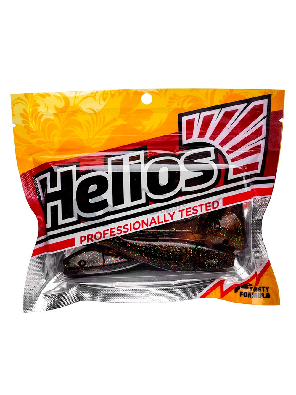 Твистер несъедобный Helios Kasandra 4"29/10,9см Lime 100шт. (HS-34-008-N)