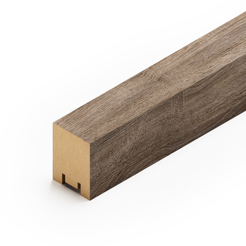 Интерьерная рейка МДФ STELLA Ривьера Дуб Винтаж 40*30*2700 (уп.4 шт.)