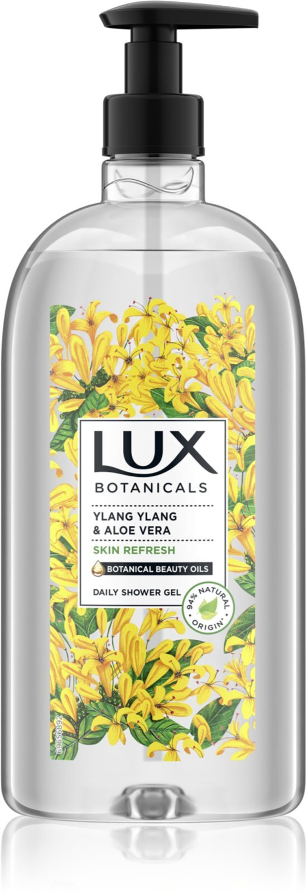 Lux Maxi Ylang Ylang & Aloe Vera - гель для душа с дозатором /   750  ml  / GTIN 8720181110894