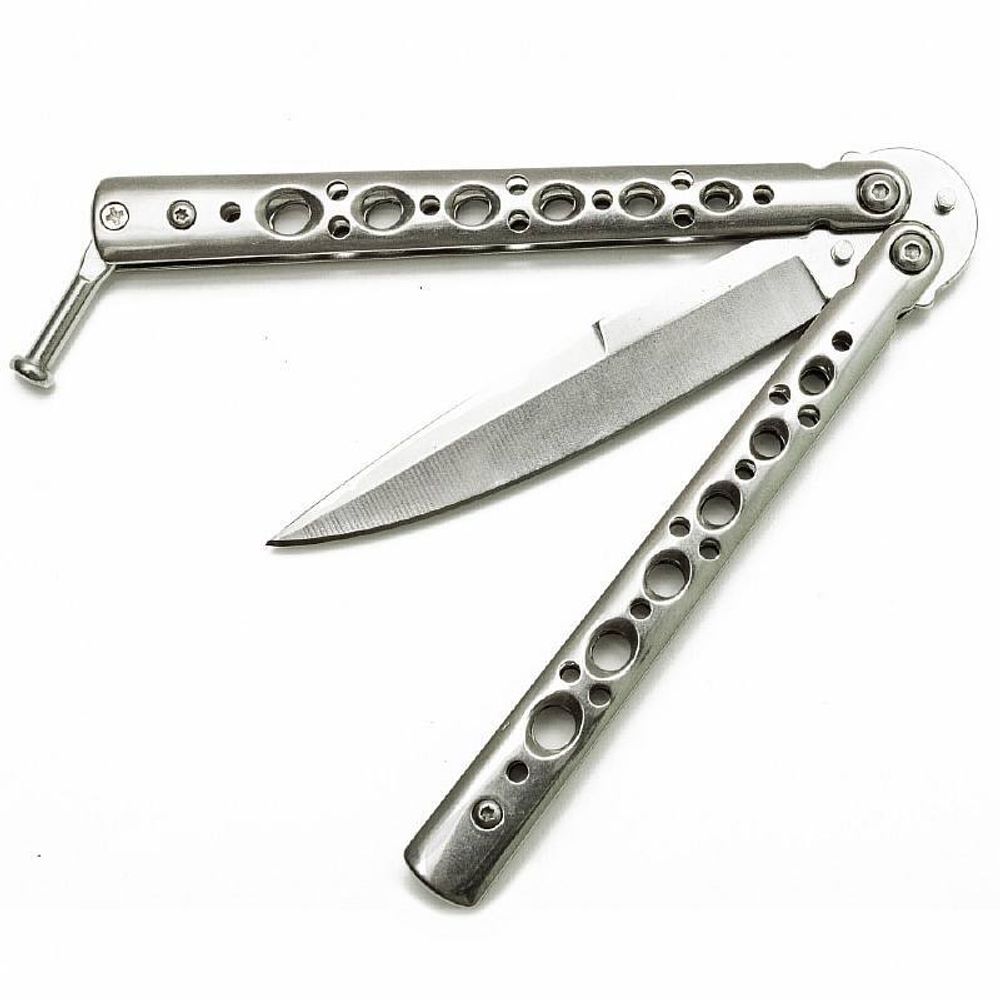 Нож Бабочка Silver
