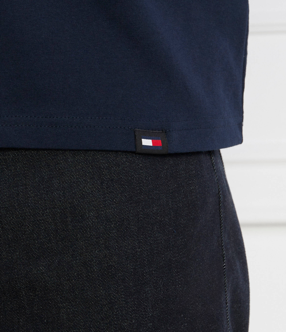 Футболка SIGNATURE Tommy Jeans - темно-синий(DM0DM17994)