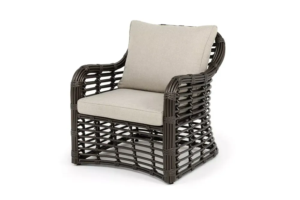 "Ницца" кресло из искусственного ротанга, цвет бронзовый