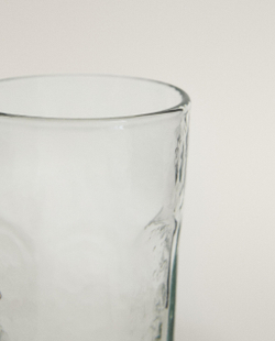 Zara Home стакан из стекла, цвет прозрачный, 10 см · 0232/401