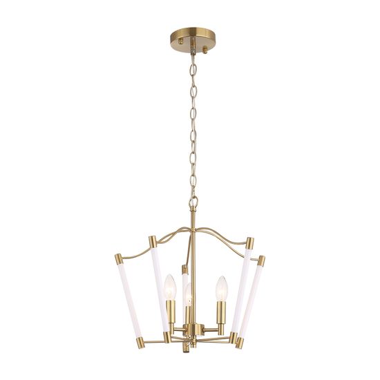 SL1406.303.03 Люстра подвесная ST-Luce Латунь/Прозрачный E14*3 40W REGALIA