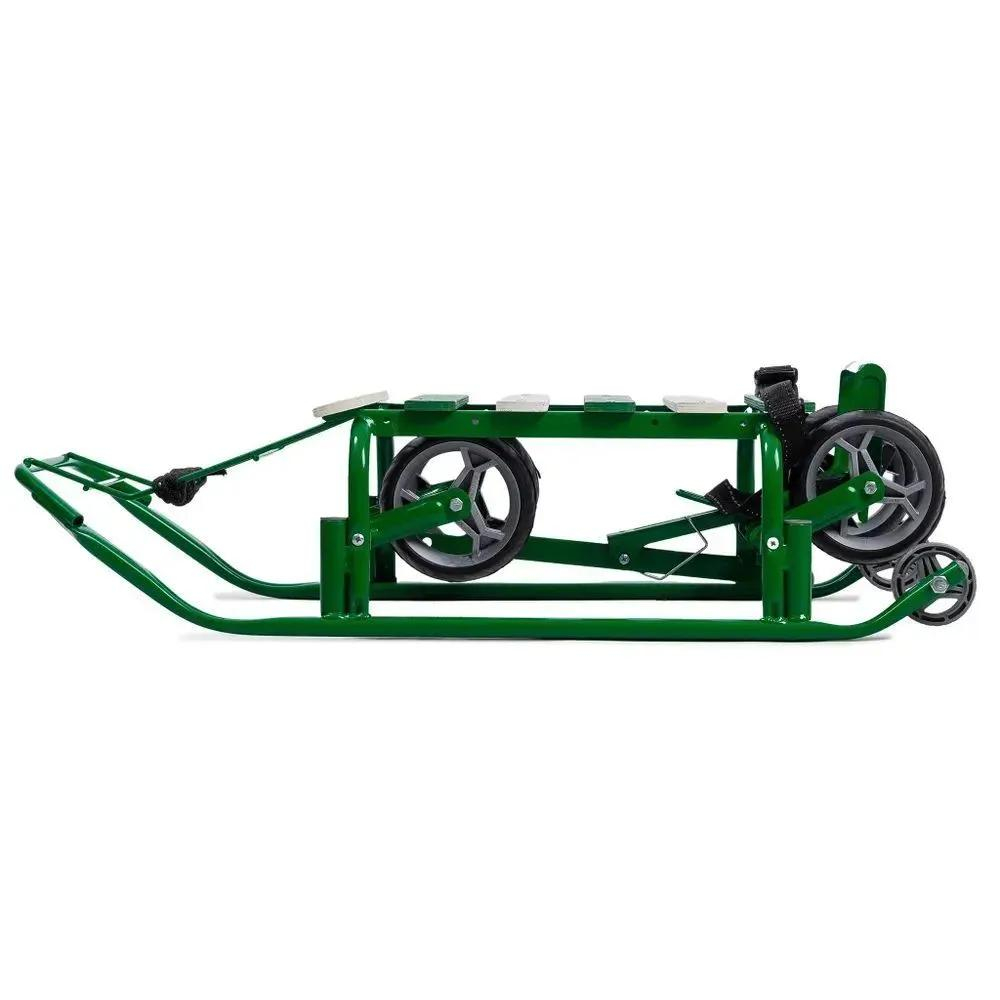 Санки "Тимка 3К универсал+" зеленый