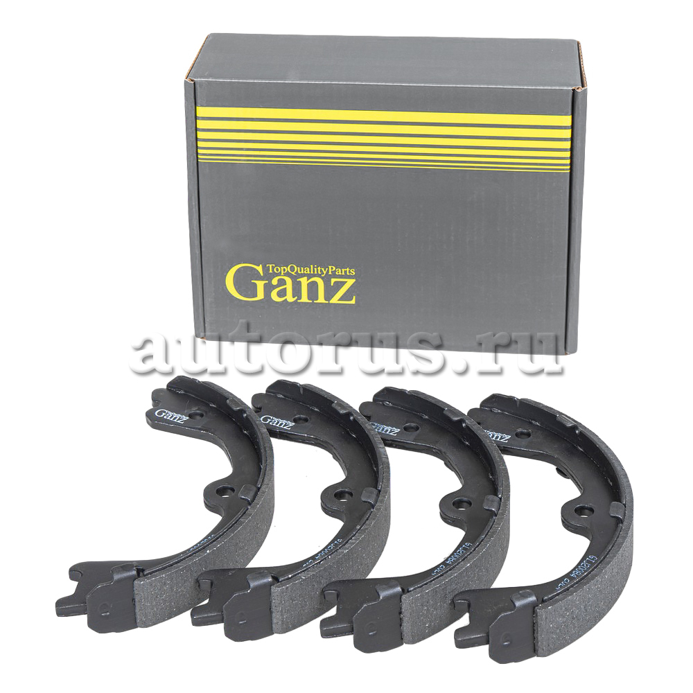 Колодки стояночного тормоза для NISSAN MURANO 05-/INFINITI FX35/45 03- GANZ GIJ20084