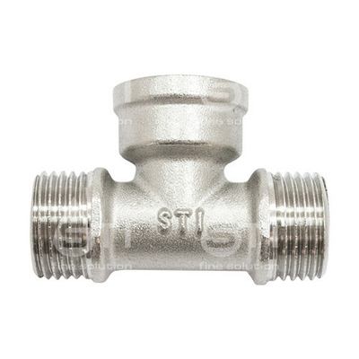 Тройник латунный STI 15 Н-В-Н