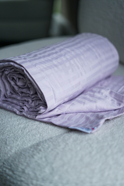 Утяжеленное одеяло "Актив" светло-лиловый