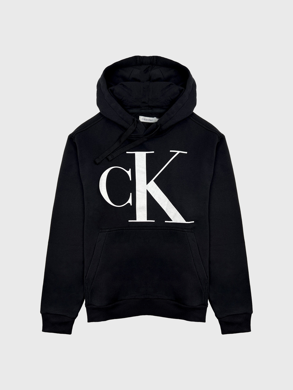 Худи Calvin Klein Monogram Logo Fleece Black