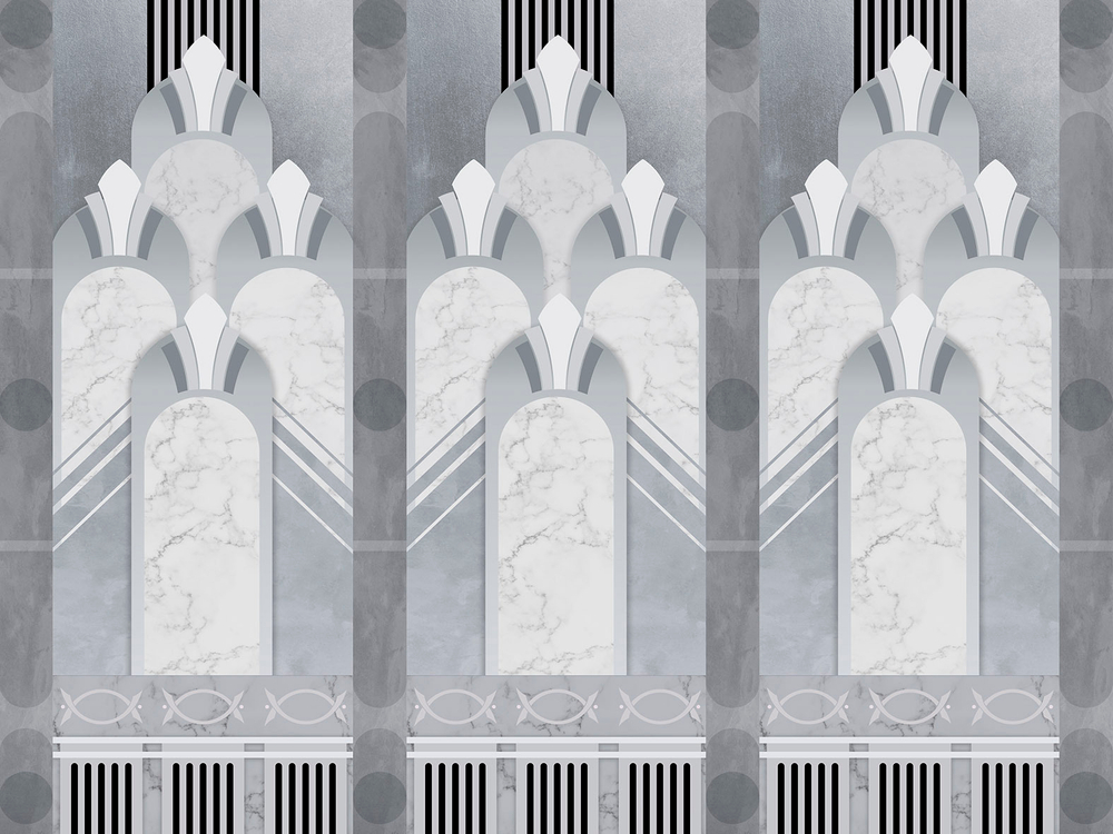 Дизайнерские обои Wall Street Deco