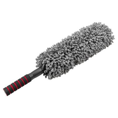 Щетка для чистки колес автомобиля телескопическая (длина 550-780мм, ?90мм) Forsage F-CD5012