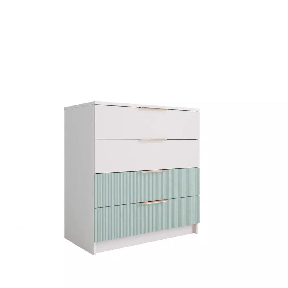 Комод «Лавис» КМД 800.1 (белый/белый софт), ЛДСП/МДФ, ДСВ Мебель