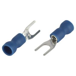 Наконечник вилочный ЭРА NO-225-121 НВИ 2.5-4 с изолированным фланцем (упаковка 50 шт.) | Наконечники слаботочные