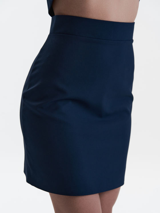 Юбка мини «Cruise» в темно-синем цвете