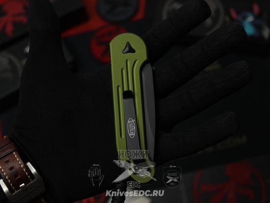 Автоматический нож Microtech LUDT 135-1OD с клинком из стали M390, рукоять 6061 T-6 Aluminium