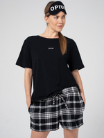 Уютный пижамный комплект с маской (Размер: M) (Цвет: серый)