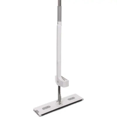 Швабра с насадкой из микрофибры отжимная , в комплекте две насадки 42х11х130