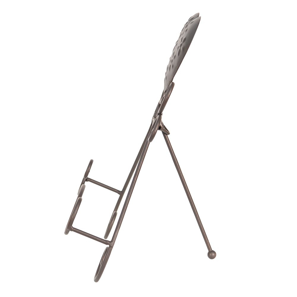 Держатель для книг/тарелки "Сердце" 21x19x31см