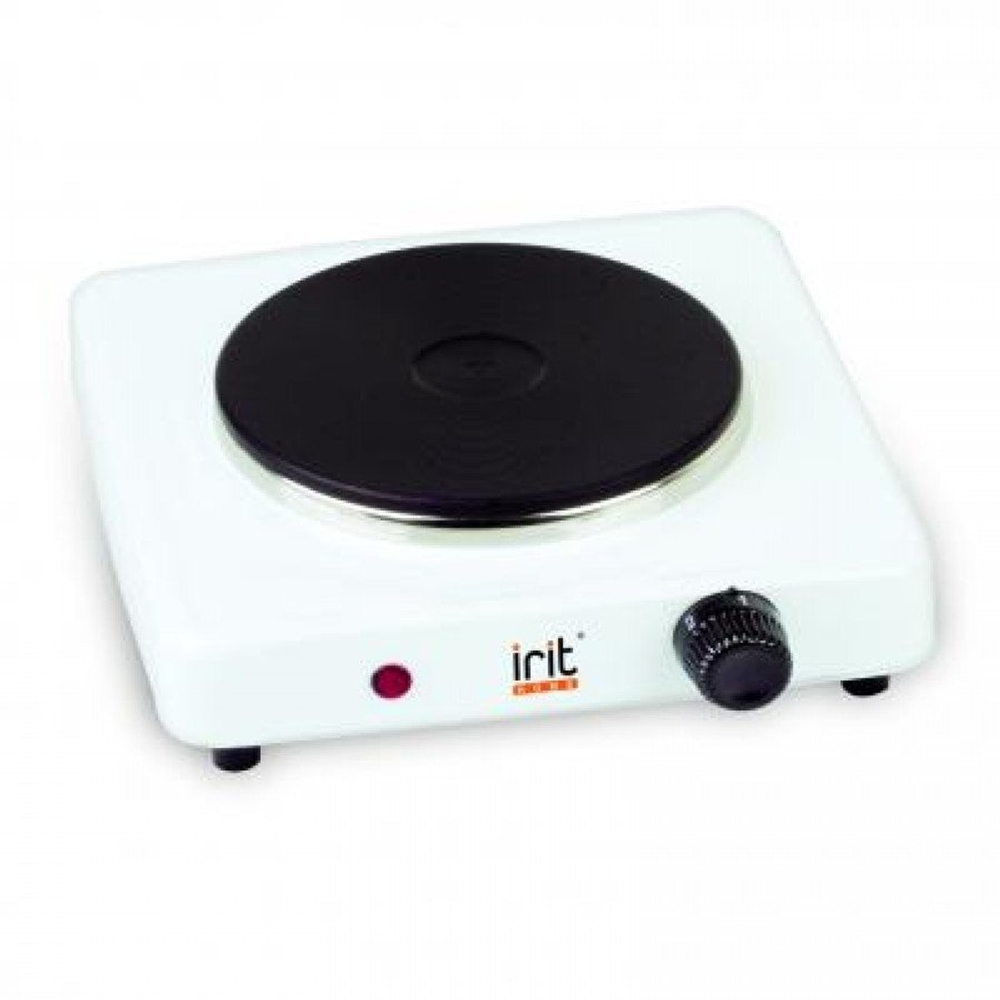 Плитка электрическая 1-конфорочная дисковая Irit IR-8004 1000Вт