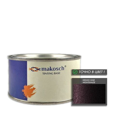 Автоэмаль makosch/NISSAN GAB, Базовая эмаль, тёмно-бордовый, перламутр, 200мл.
