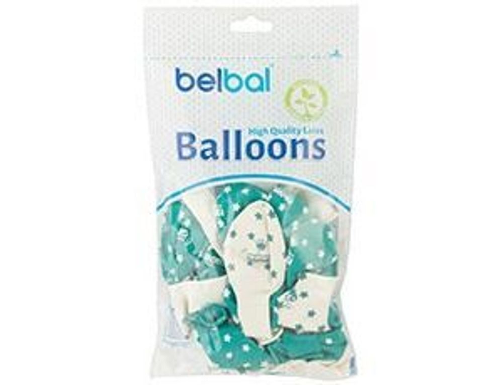 Шар (14"/36 см) С Рождением Сыночка, Шелкография пастель 25 шт.