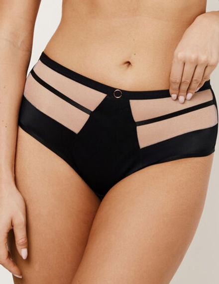 Трусы Subtille Roma Black слипы высокие (черный)