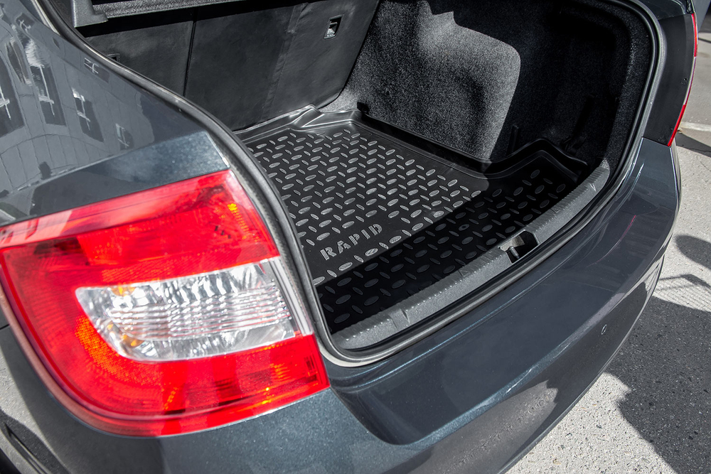 Коврики в багажник для Skoda Rapid 2012-2016 Seintex.85674