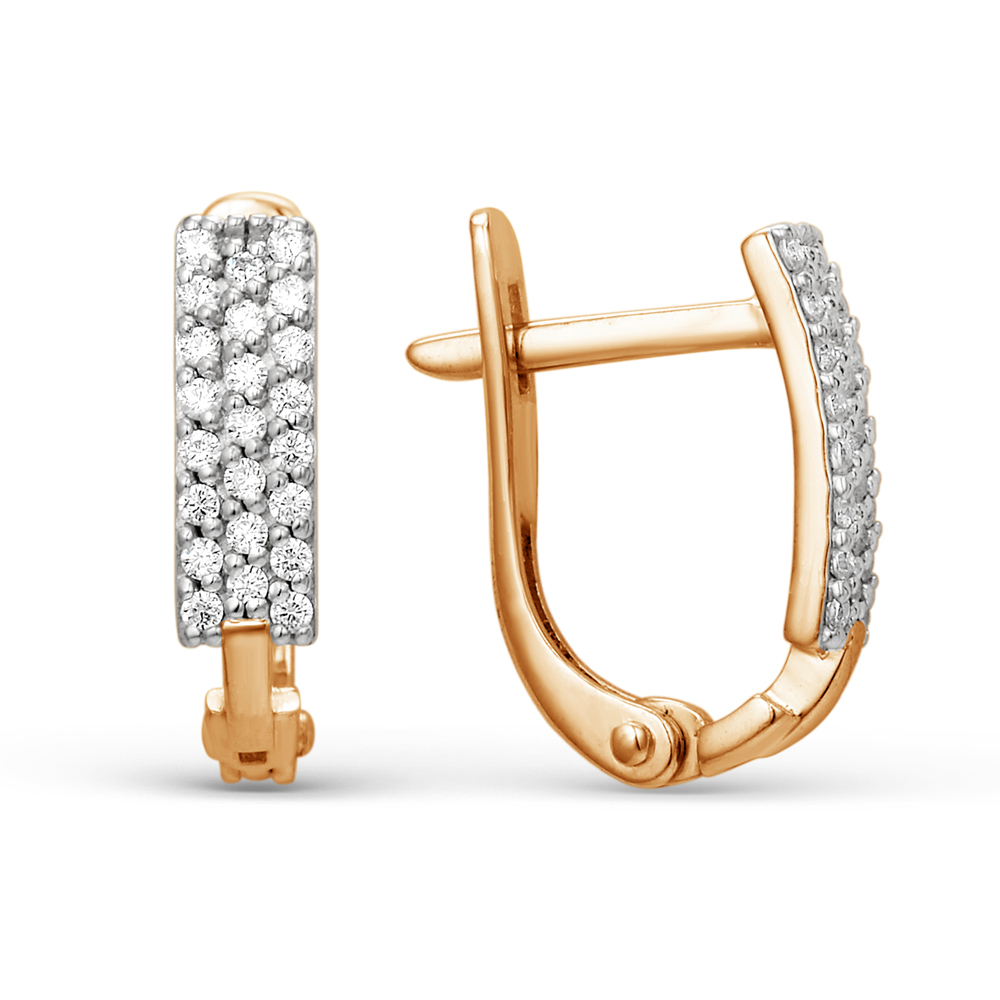 Серьги из золота 585 пробы