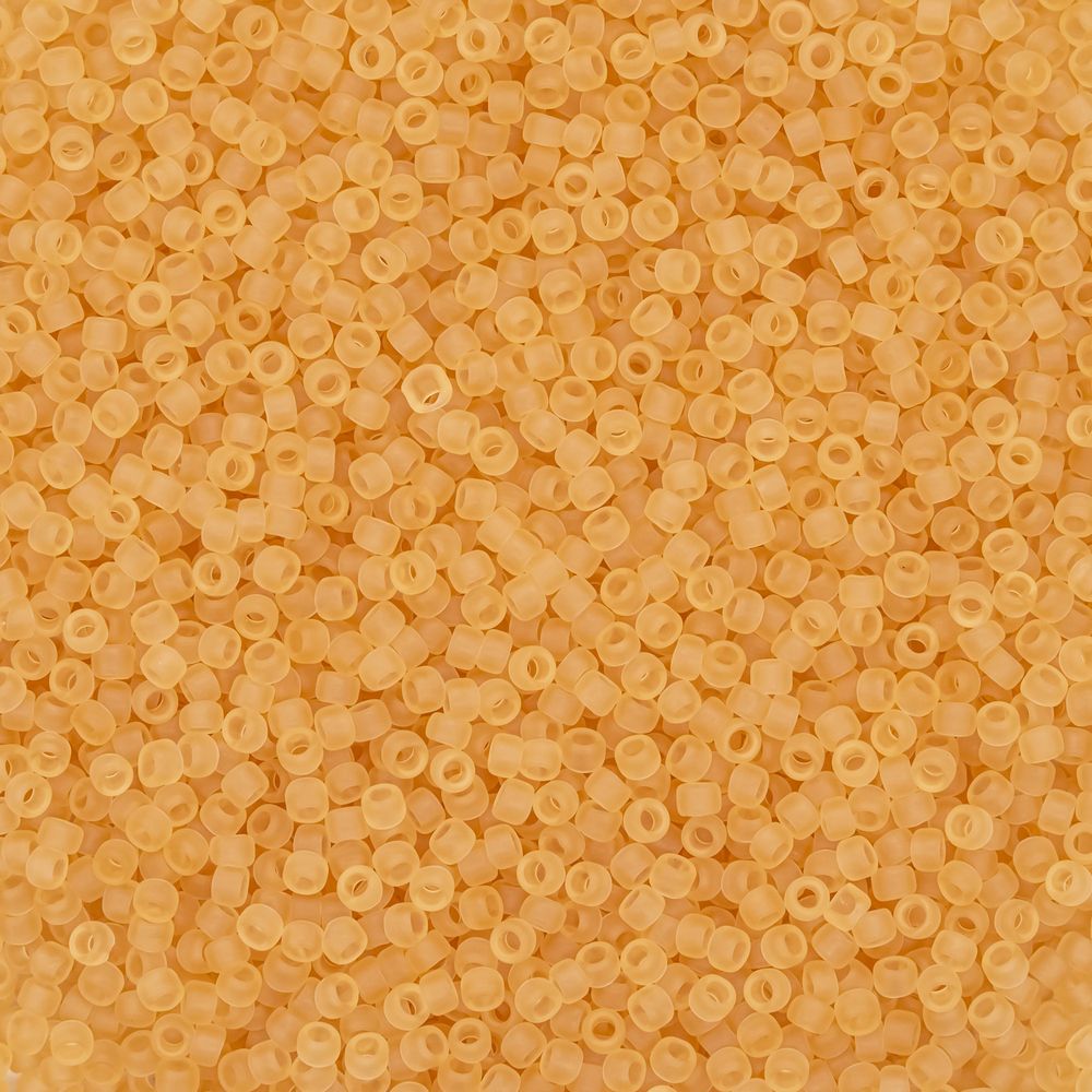 Японский бисер TOHO Round 15/0 (№2F), прозрачный матовый