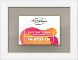 Рамка 14,8x21 для постера и фотографий