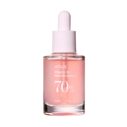 Anua Peach 70% Niacin Serum сыворотка для лица с персиком для гладкой и сияющей кожи