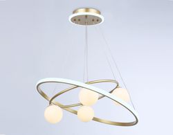 Ambrella Подвесной светодиодный светильник со сменной лампой и с пультом управления LineTech FL66324