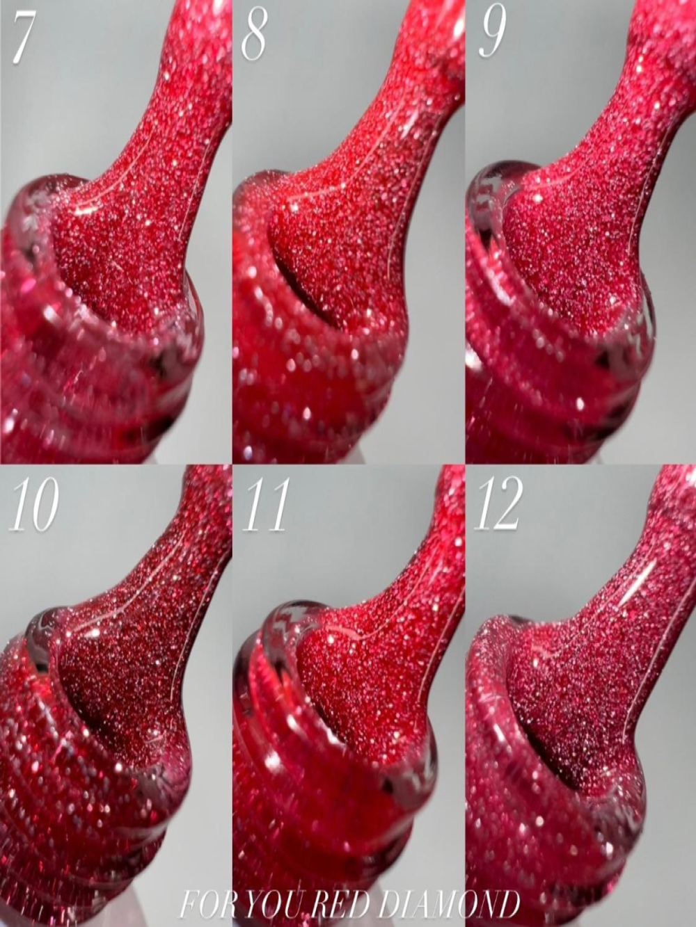Гель-лак FOR YOU Red Diamond № 09